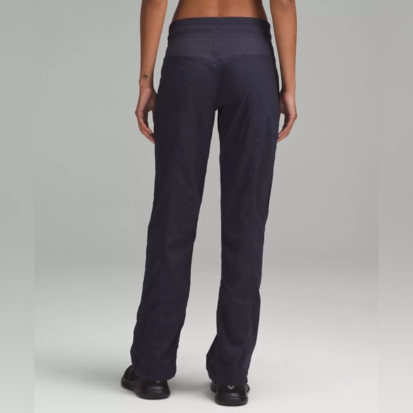 Lululemon Dance Studio Mid Rise Pant - black night (navy blue) color - Picture 2 of 4